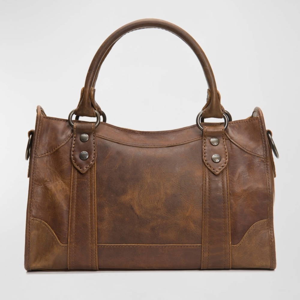 FRYE Melissa Leather Satchel Bag